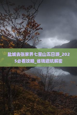 盐城去张家界七星山五日游