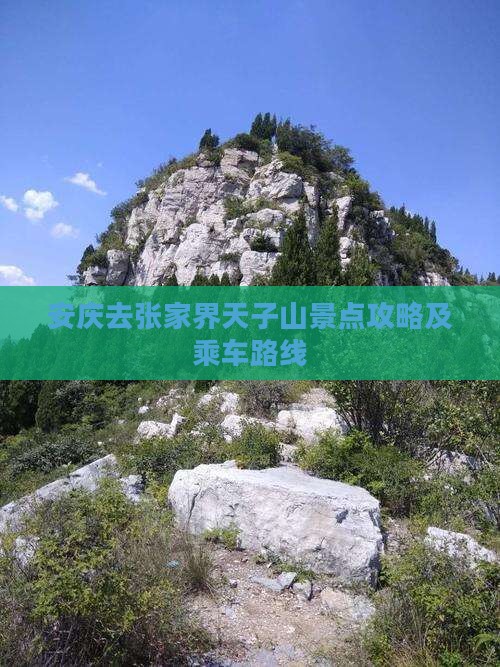 安庆去张家界天子山景点