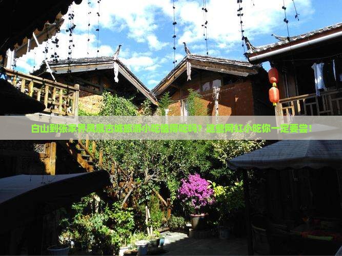 白山到张家界凤凰古城旅游小吃