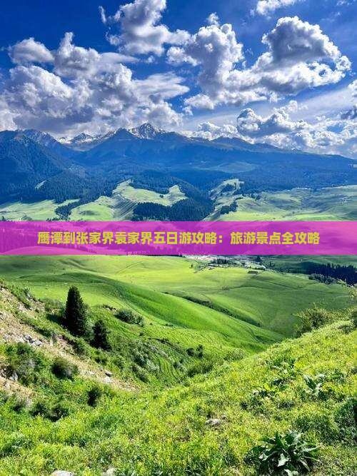 鹰潭到张家界袁家界五日游