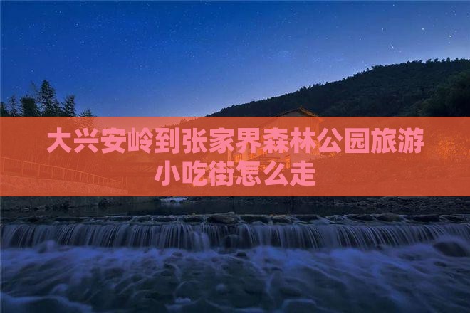 大兴安岭到张家界森林公园旅游小吃