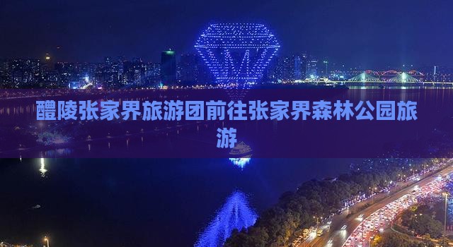 醴陵到张家界森林公园大型旅游团