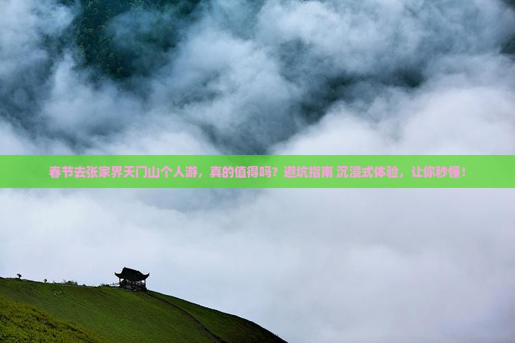 春节去张家界天门山个人游