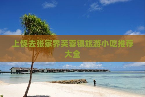 上饶去张家界芙蓉镇旅游小吃