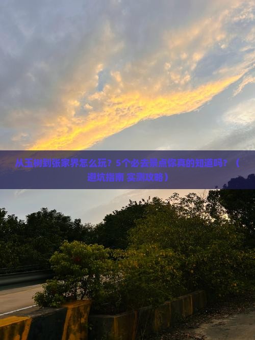 玉树去张家界景点