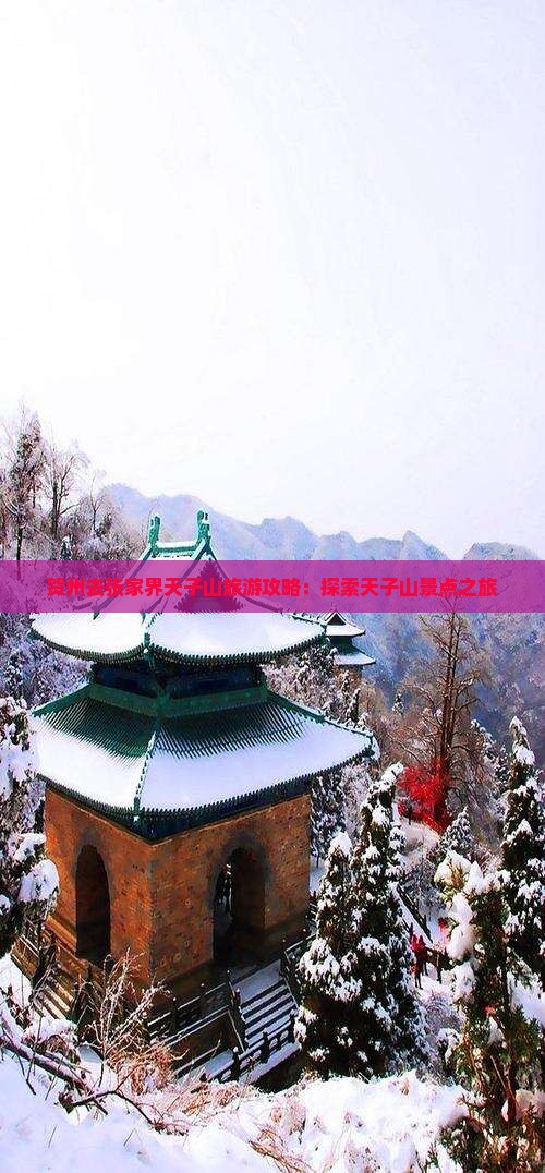 贺州去张家界天子山旅游