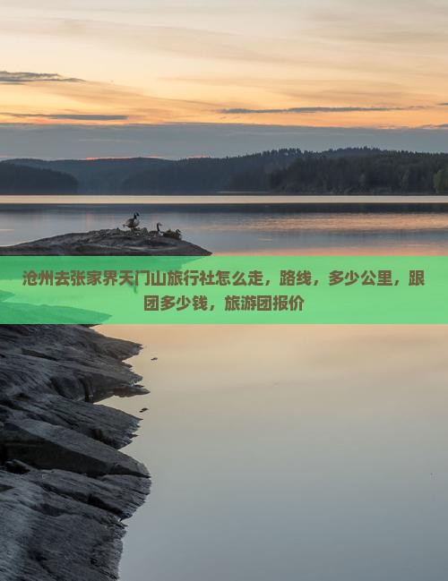 沧州去张家界天门山旅行社
