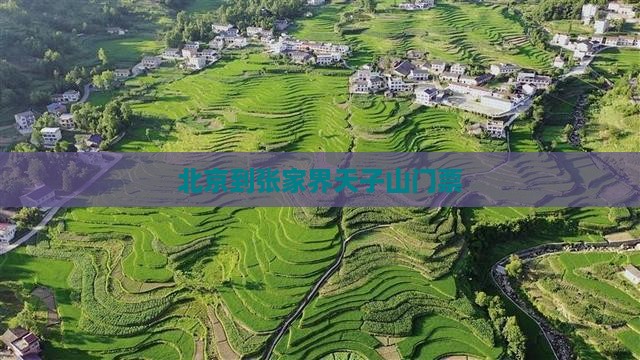 北京到张家界天子山门票