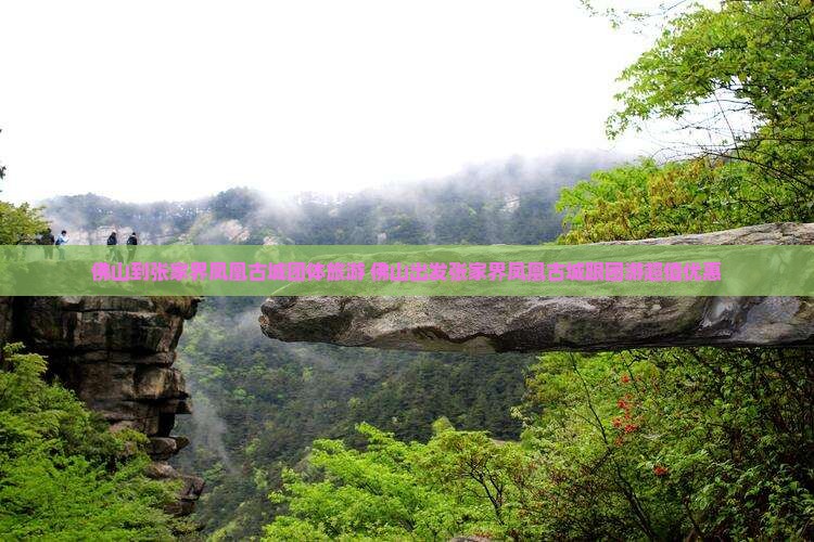 佛山到张家界凤凰古城团体旅游