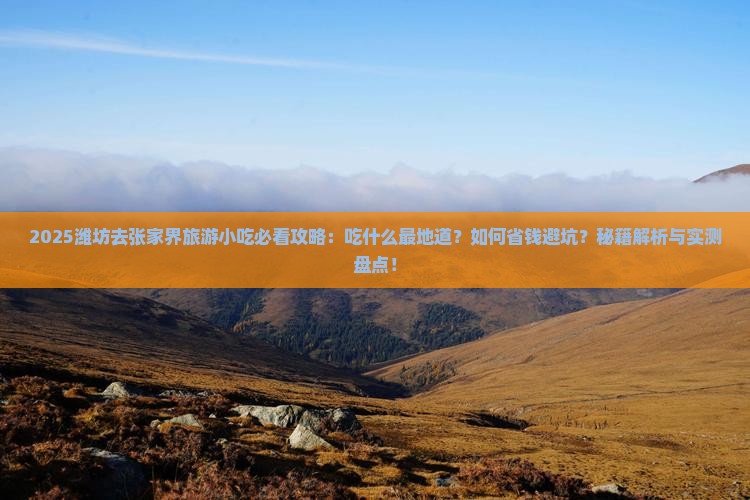 潍坊去张家界旅游小吃
