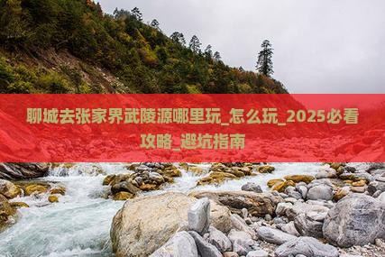 聊城去张家界武陵源哪里玩