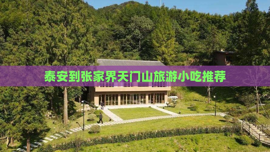 泰安到张家界天门山旅游小吃