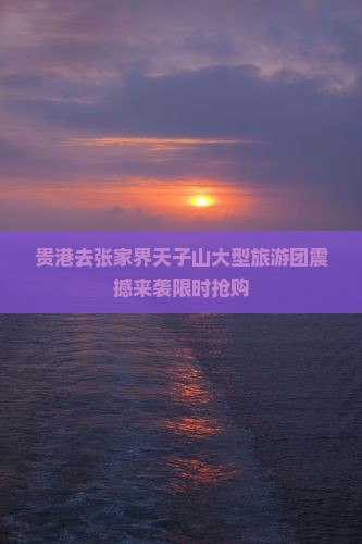 贵港去张家界天子山大型旅游团