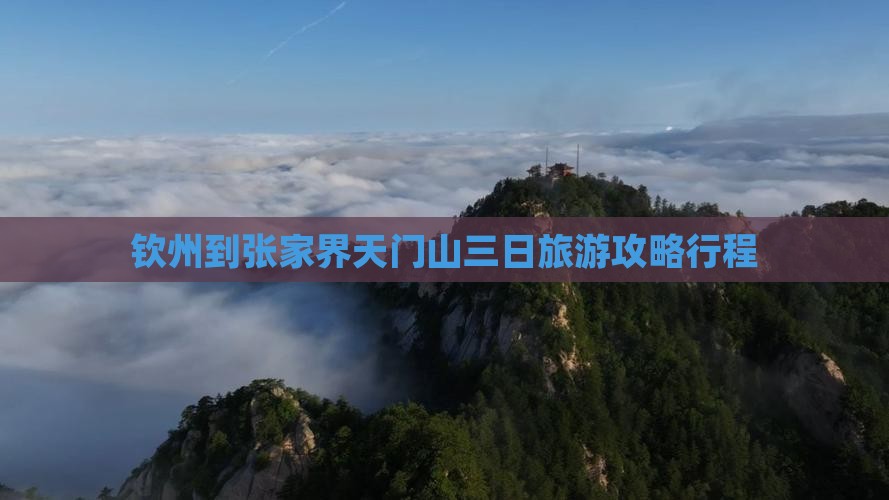 钦州到张家界天门山三日游