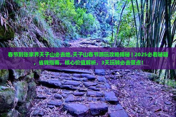 春节到张家界天子山必去地