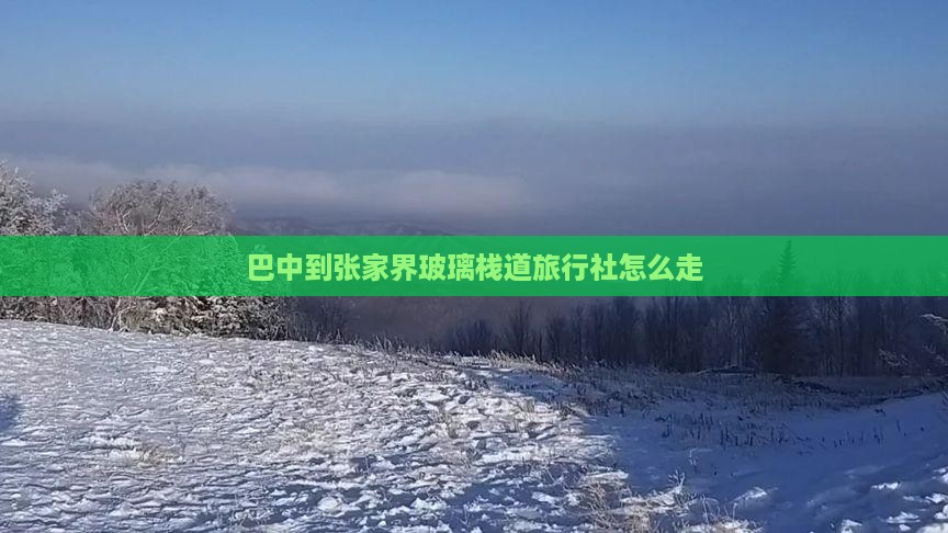 巴中到张家界玻璃栈道旅行社