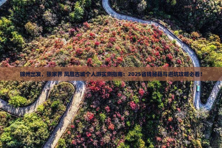 锦州去张家界凤凰古城个人游