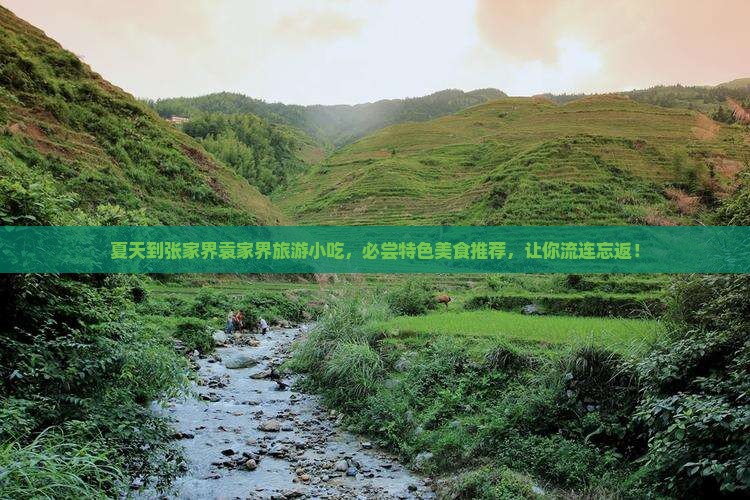 夏天到张家界袁家界旅游小吃