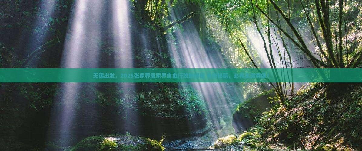 无锡去张家界袁家界自由团