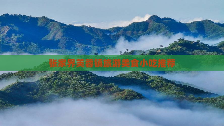 广州去张家界芙蓉镇旅游小吃