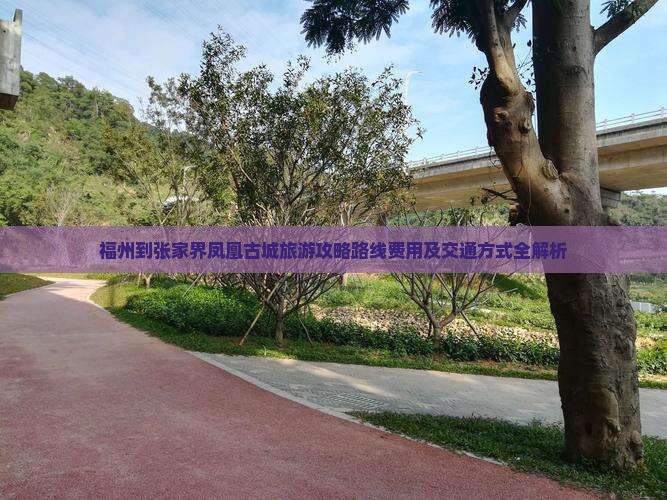 福州到张家界凤凰古城旅游