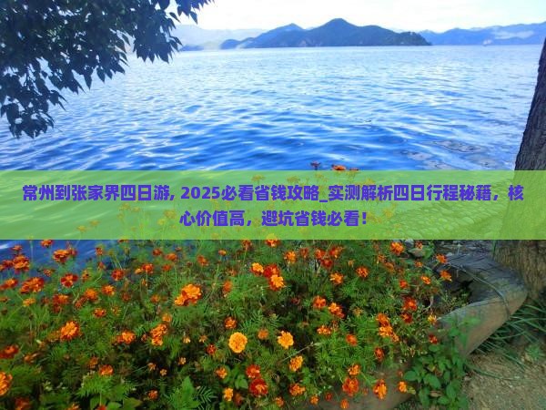 常州到张家界四日游