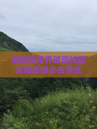 恩施到张家界玻璃栈道必去地