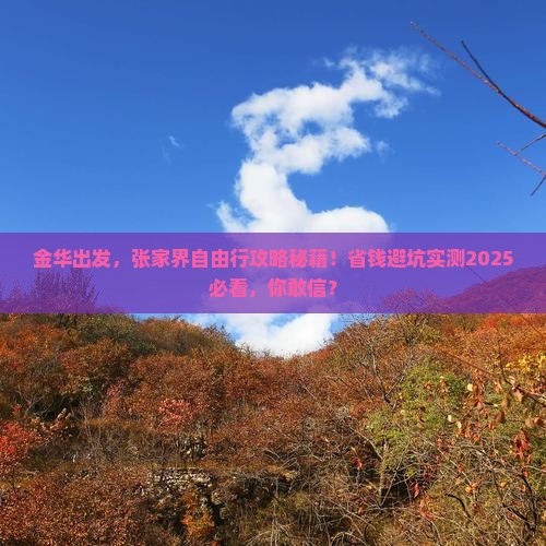 金华到张家界自由行