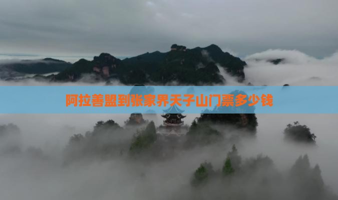 阿拉善盟到张家界天子山门票