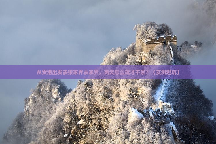 贵港去张家界袁家界二日游