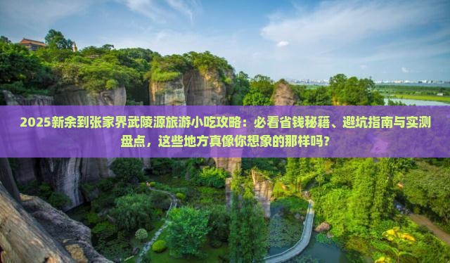 新余到张家界武陵源旅游小吃