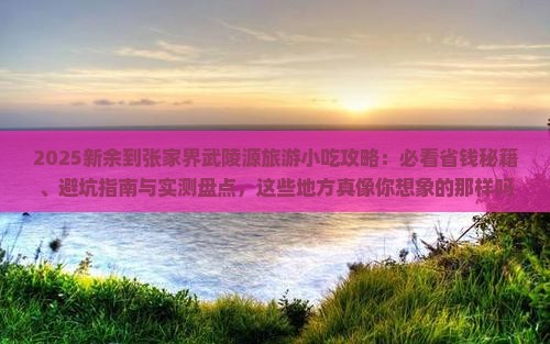 新余到张家界武陵源旅游小吃