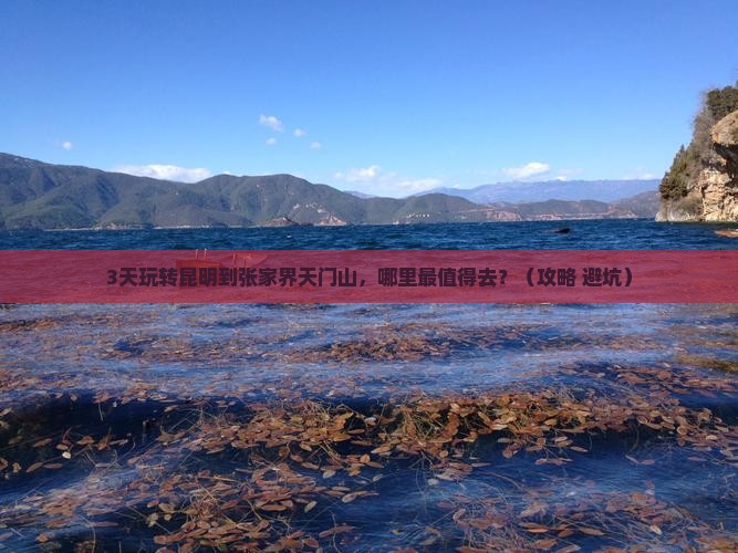 昆明到张家界天门山哪里玩