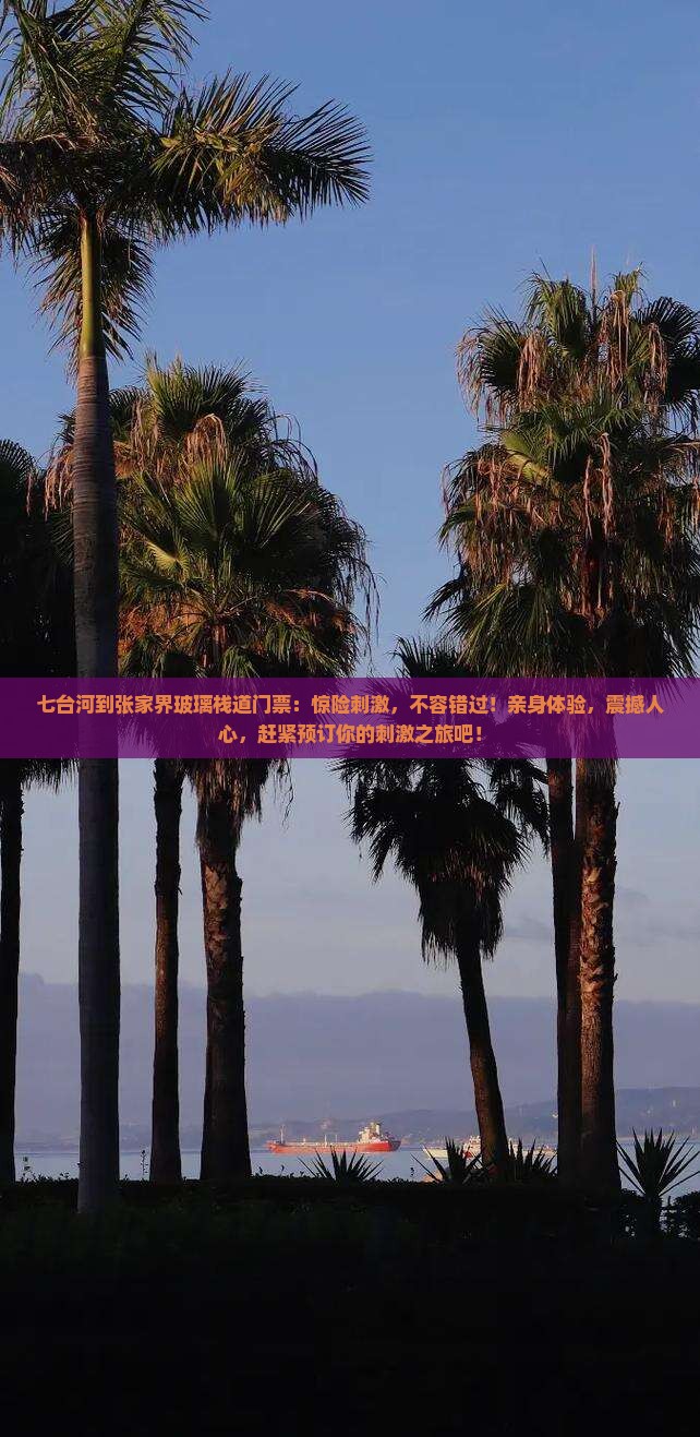 七台河到张家界玻璃栈道门票