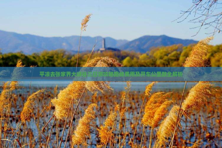 平凉去张家界大峡谷三日游