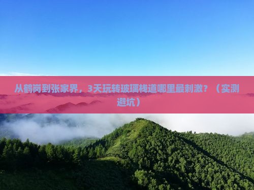 鹤岗到张家界玻璃栈道哪里玩