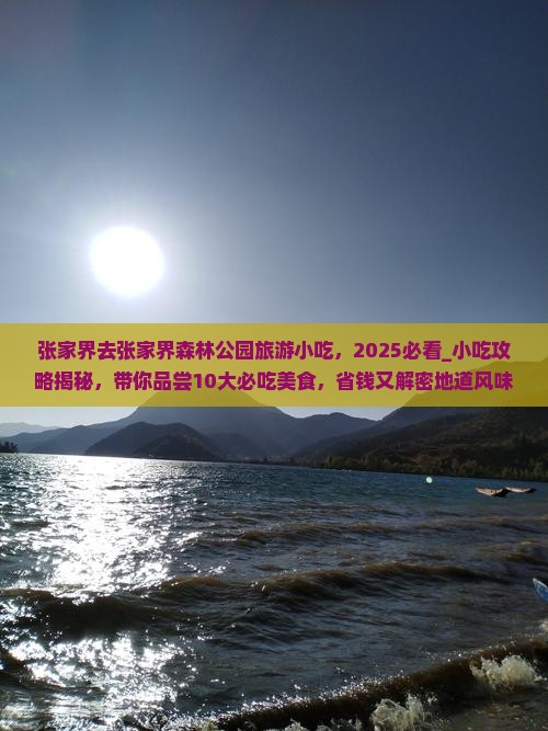 张家界去张家界森林公园旅游小吃