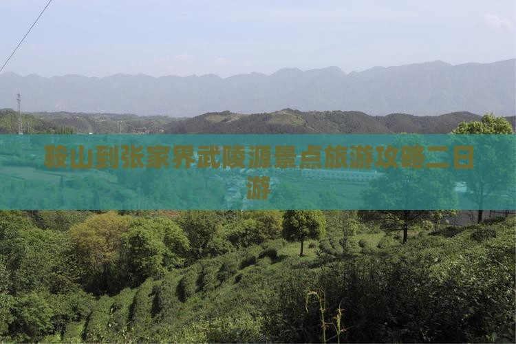 鞍山到张家界武陵源二日游