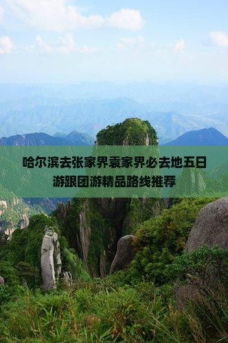 哈尔滨去张家界袁家界必去地