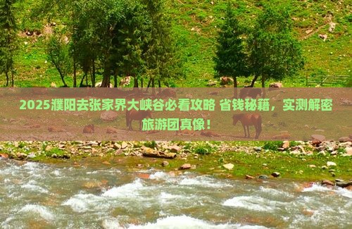 濮阳去张家界大峡谷大型旅游团