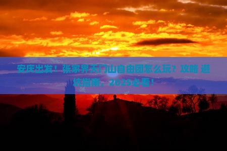 安庆去张家界天门山自由团