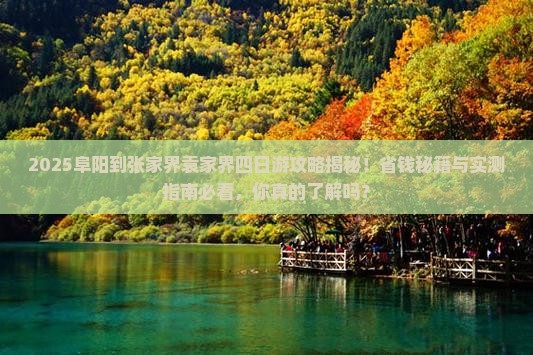 阜阳到张家界袁家界四日游
