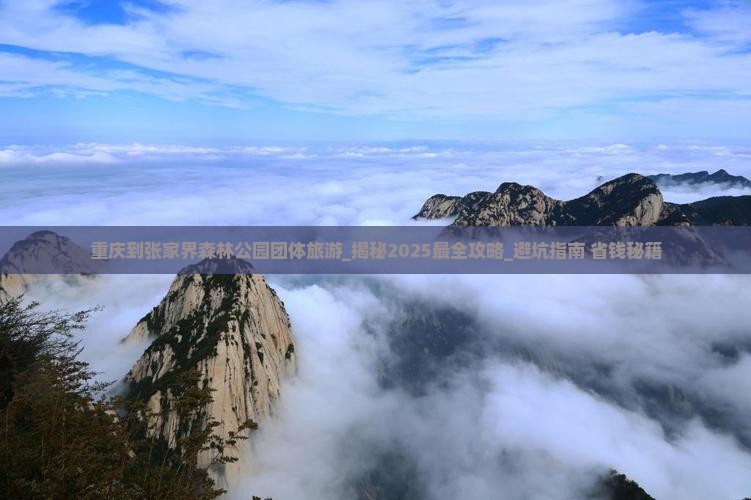 重庆到张家界森林公园团体旅游