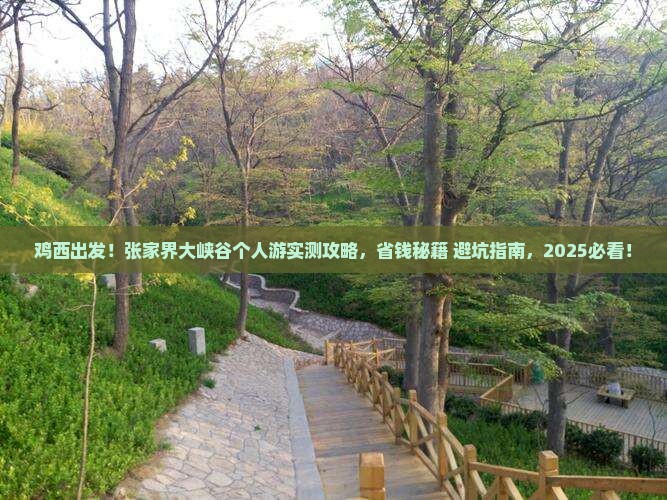 鸡西去张家界大峡谷个人游