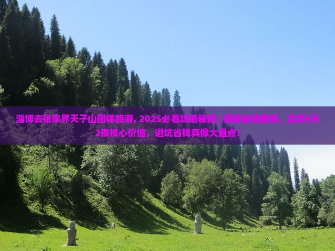 淄博去张家界天子山团体旅游