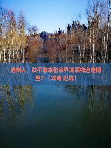 沧州去张家界玻璃栈道团体旅游