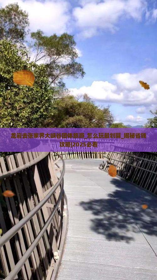 龙岩去张家界大峡谷团体旅游
