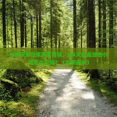 泰安到张家界芙蓉镇旅游小吃