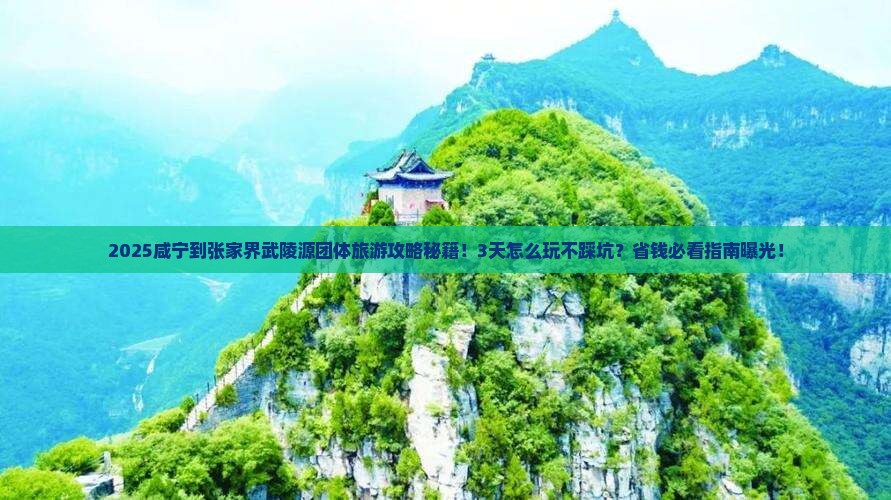咸宁到张家界武陵源团体旅游