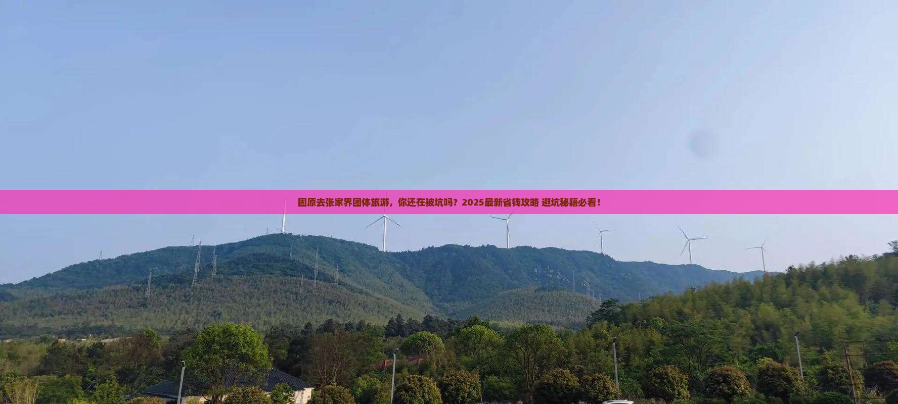 固原去张家界团体旅游